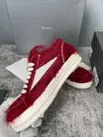 RICK OWENS Owens 2025ss New Arrival. RO Unisex Retro Platform Lace-Up Skate Sneakers