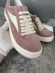 RICK OWENS Owens 2025ss New Arrival. RO Unisex Retro Platform Lace-Up Skate Sneakers