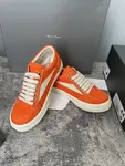 RICK OWENS Owens 2025ss New Arrival. RO Unisex Retro Platform Lace-Up Skate Sneakers