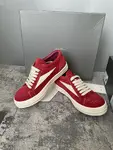 RICK OWENS Owens 2025ss New Arrival. RO Unisex Retro Platform Lace-Up Skate Sneakers
