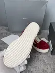 RICK OWENS Owens 2025ss New Arrival. RO Unisex Retro Platform Lace-Up Skate Sneakers