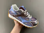 Bottega Veneta Sneakers in Jade Wine Red (Style No. 741357 V2X40 4766)