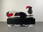 Air Jordan 4“Flight Club” Sail/Black-University Red IM4002-100