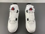 Air Jordan 4“Flight Club” Sail/Black-University Red IM4002-100
