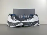 Air Jordan 9 “Flint Grey”Color: White/French Blue-Flint Grey  HV4794-100