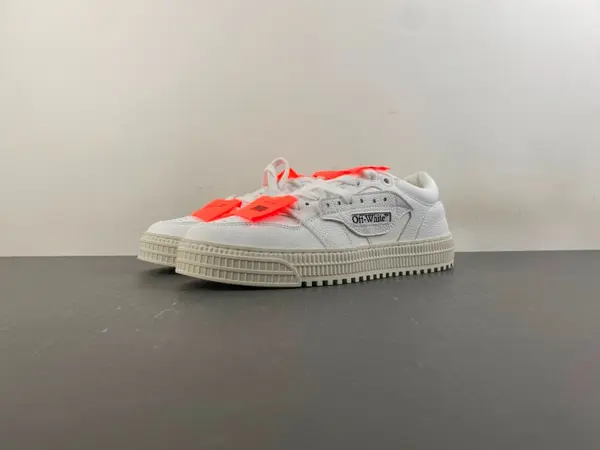 OFF-WHITE Out Of Office Arrow Shoes, All White