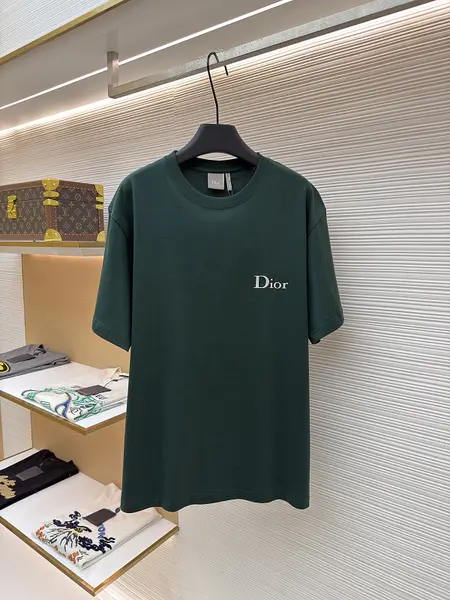 Dior logo crew neck short-sleeved shirt