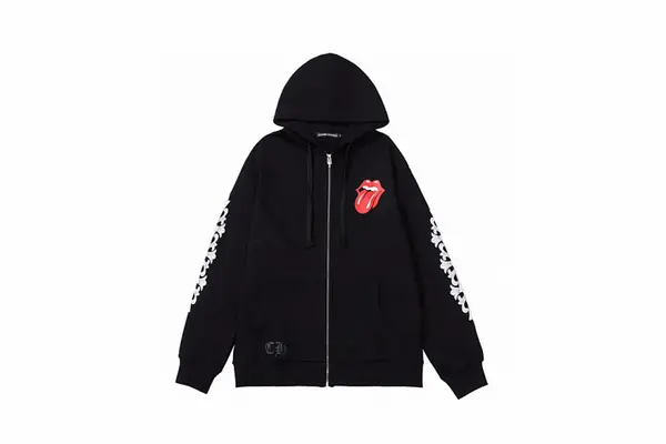 Chrome Hearts Hoodie Zip-Up Jacket - Unisex