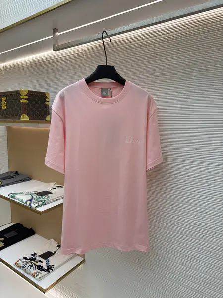 Dior logo crew neck short-sleeved shirt
