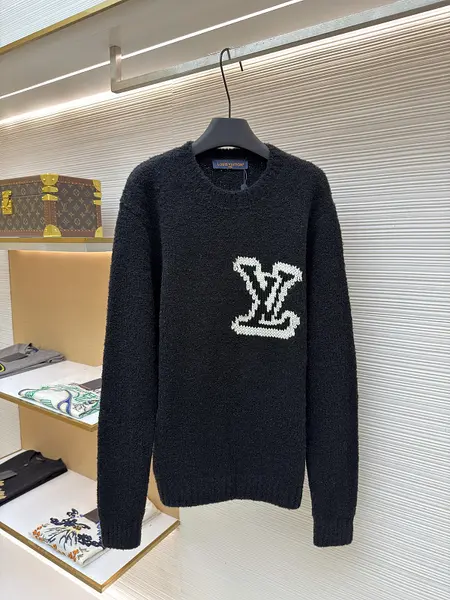 LOUIS VUITTON Double-sided Intarsia Sweater
