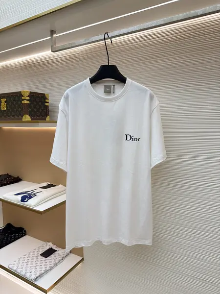 Dior logo crew neck short-sleeved shirt