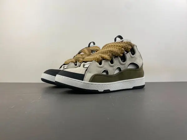 Lanvin – Military Green and Greige