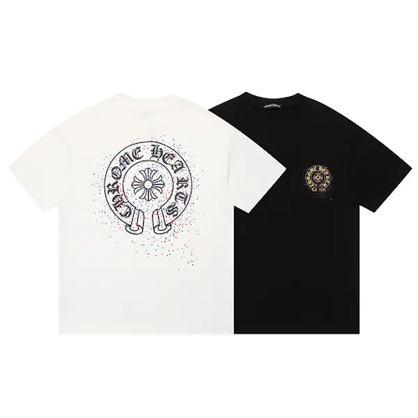 Summer Chrome Hearts short-sleeved shirt