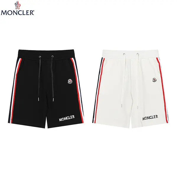 Moncler small label custom webbing printed shorts