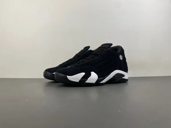 Air Jordan 14 Retro 'Black White'  487471-016