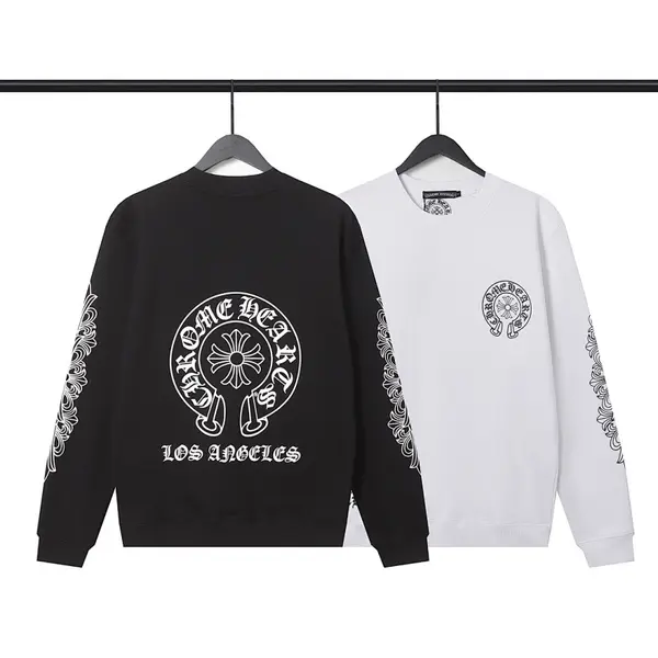 Chrome Hearts Cross Print Crew Neck Sweatshirt