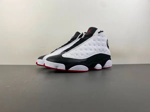 Air Jordan 13 "He Got Game" (New Panda) – White/Black/Red – Style Code: 414571-104