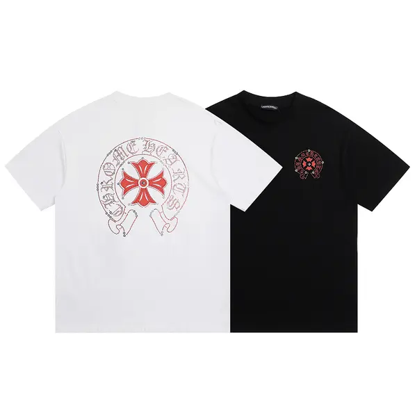 Summer Chrome Hearts short-sleeved shirt