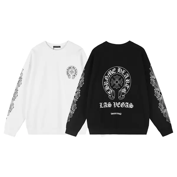 Chrome Hearts Cross Print Crew Neck Sweatshirt