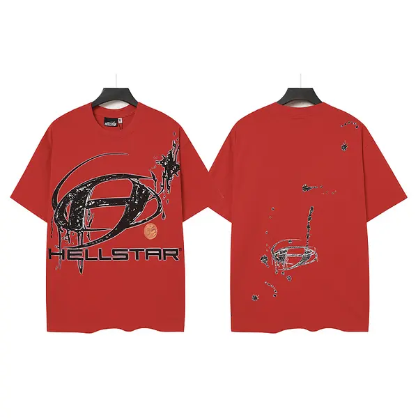 Hellstar - In Stock, Real Photos - American Minimalist Trendy Loose Casual T-Shirt