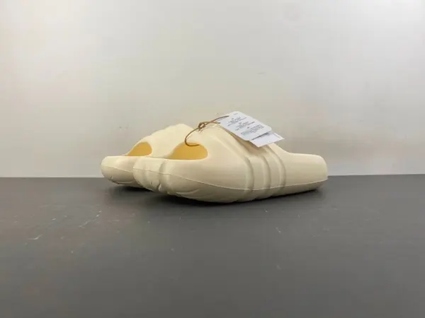 Bad Bunny x Adidas Collaboration Slides – Cream White
