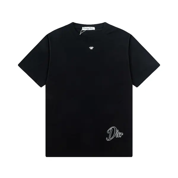 Letter Embroidery T Shirt