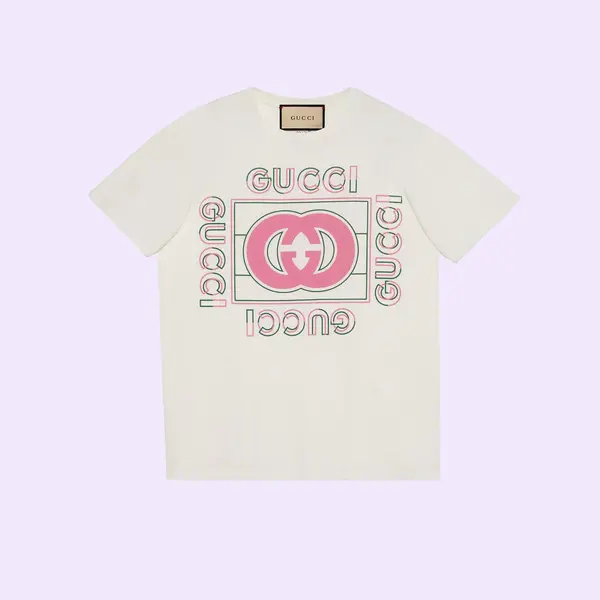 Pink Vintage Print T-SHIRT