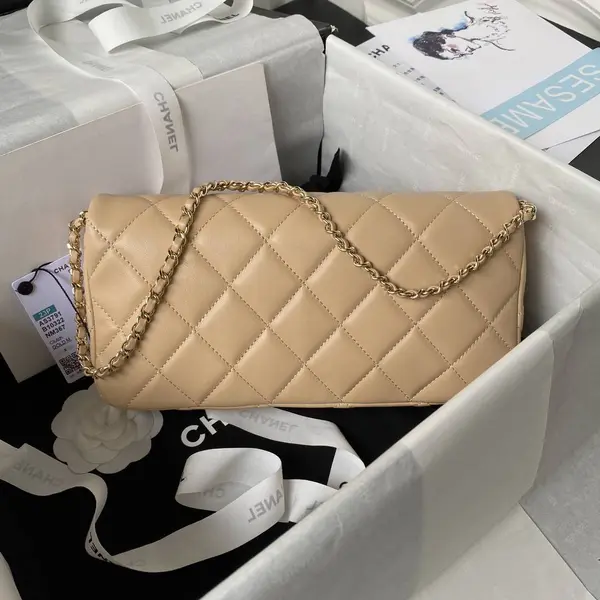 CH*EL23A Hot Selling Pearl Stick Bag AS3791, Top Quality  Size: 11.5 * 26 * 4cm