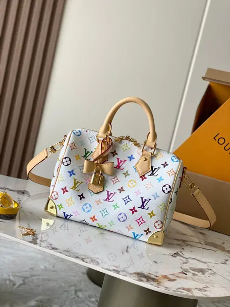 L*V x Takashi Murakami Speedy Bandoulière 25 bag