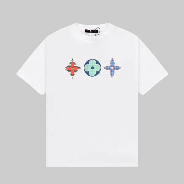Three Jacquards Print T-shirt
