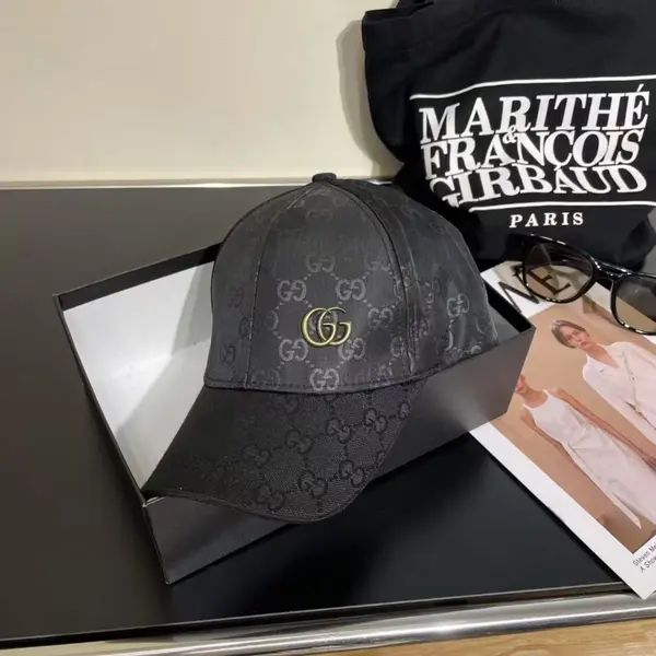 [#4823] GUCCI baseball cap peaked c ap hat