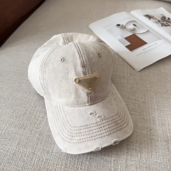 [#4811」 Prada baseball cap peaked ca p hat