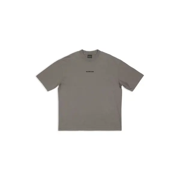 MEN'S BACK T-SHIRT MEDIUM FIT IN GREY