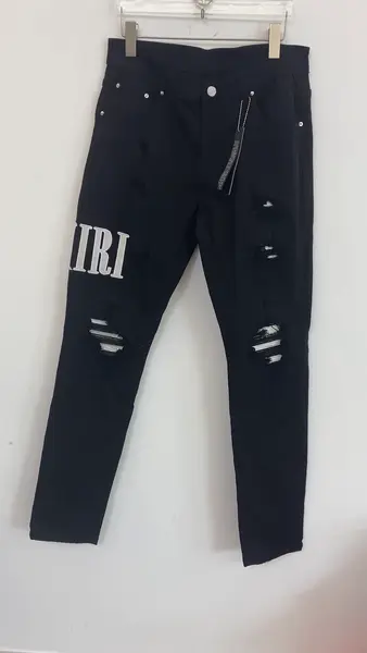 Amiri slim fit petite straight jeans