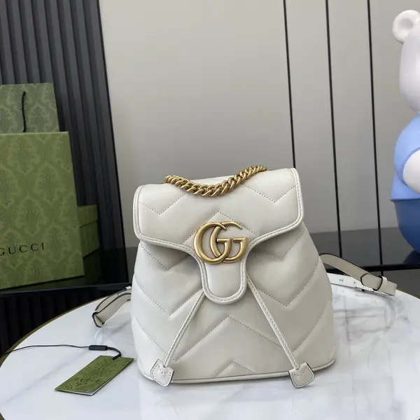 Gucci Marmont Series Mini Backpack Model: 777253 Size: 20*19*11cm