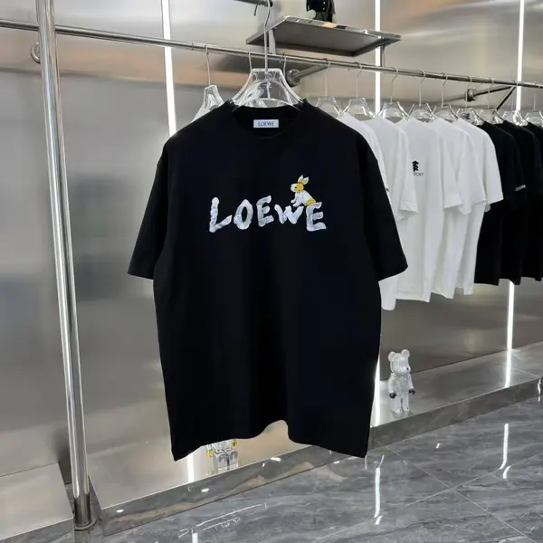 Hand-Painted Print T Shirt