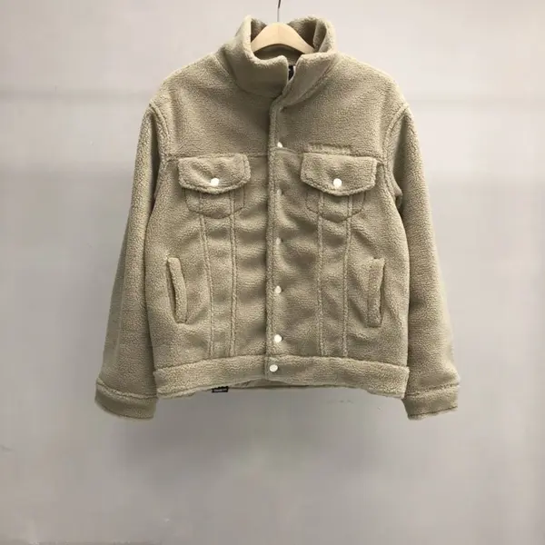 Balenciaga lettered lambswool jacket