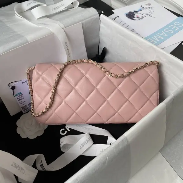 CH*EL23A Hot Selling Pearl Stick Bag AS3791, Top Quality  Size: 11.5 * 26 * 4cm