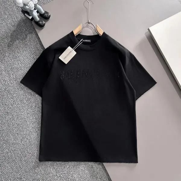 2025 New Front and Back Rhinestone T-Shirt