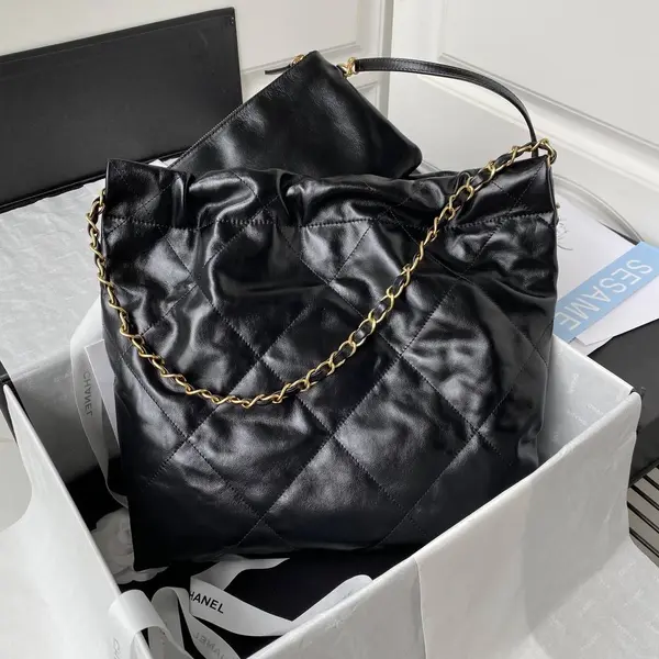CH*EL2022S Hot 22 Bag Shopping Bag AS3260, Top Quality! Size:35*37*7cm