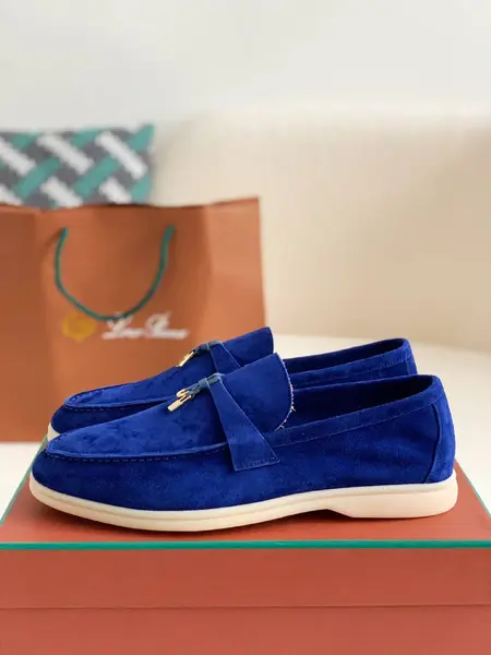 Loro Piana Summer Charms Walk Moccasin Shoes