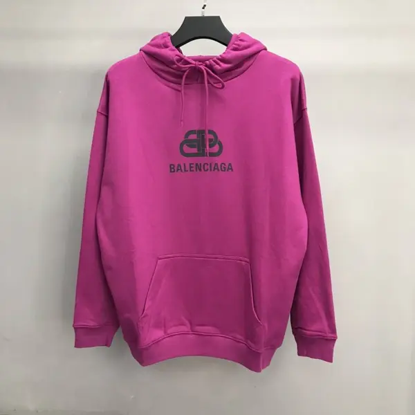 Balenciaga lock hooded sweatshirt
