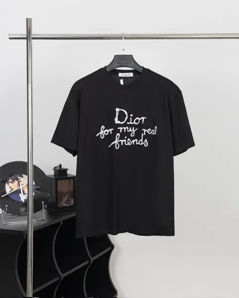 Letter Embroidery T Shirt