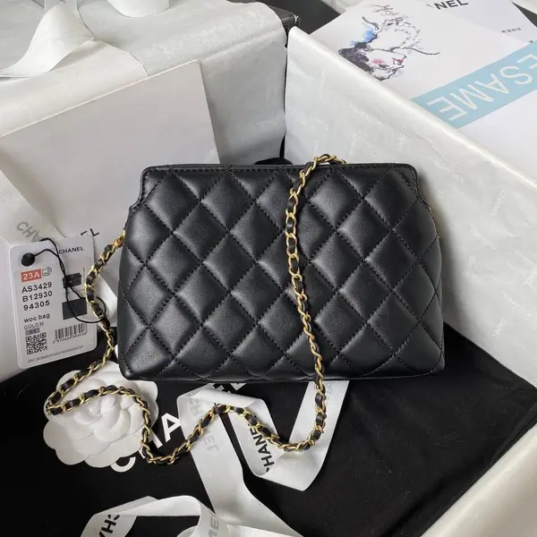 CH*EL23A Golden Little Lion Chain Bag AP3429, Top Quality Size: 19 * 13 * 8cm