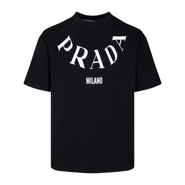 Print Collar T Shirt