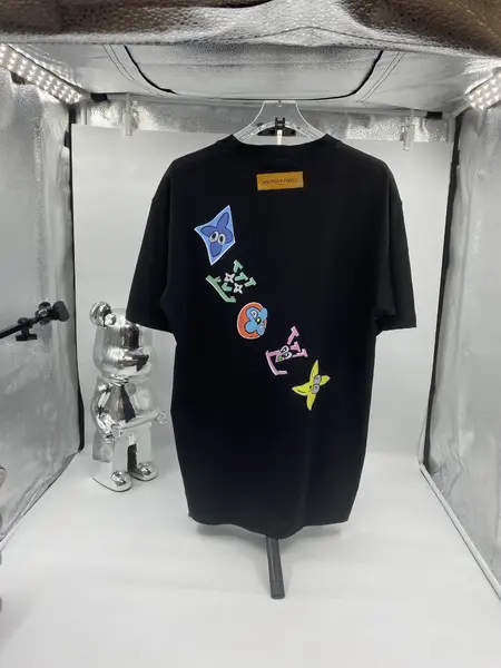 Louis Vuitton 23ss front and back patterned t-shirt