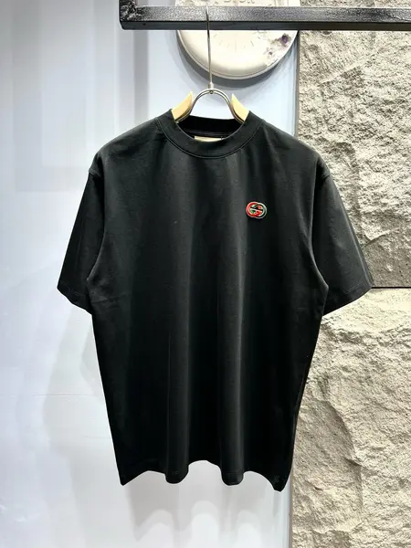 New Double G Embroidery T Shirt