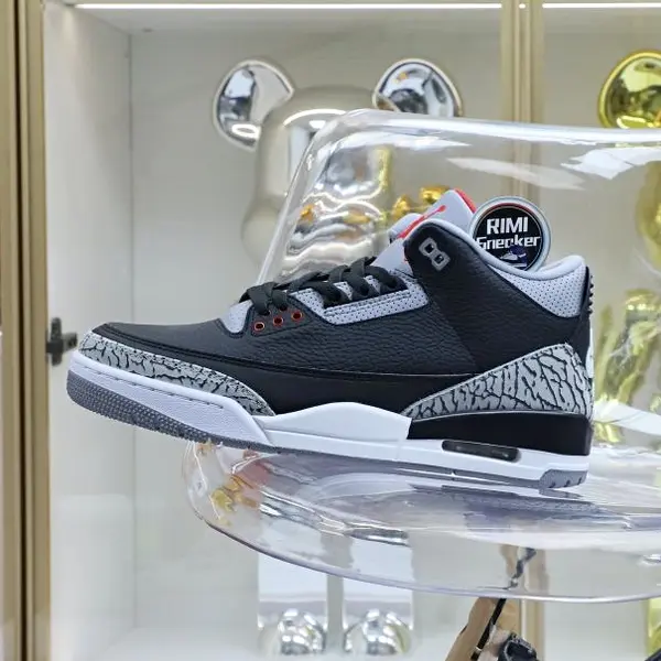 AIR JORDAN 3 RETRO OG 'BLACK CEMENT' 2018（854262-001）