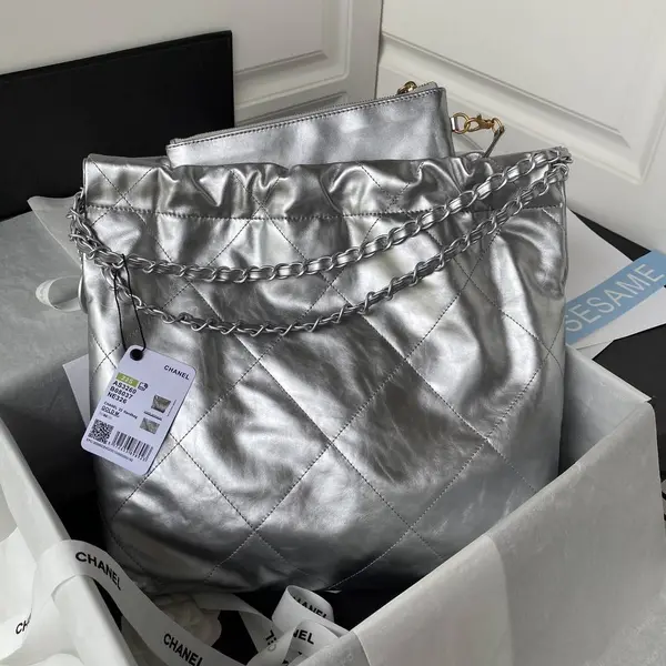 CH*EL2022S Hot 22 Bag Shopping Bag AS3260, Top Quality! Size:35*37*7cm