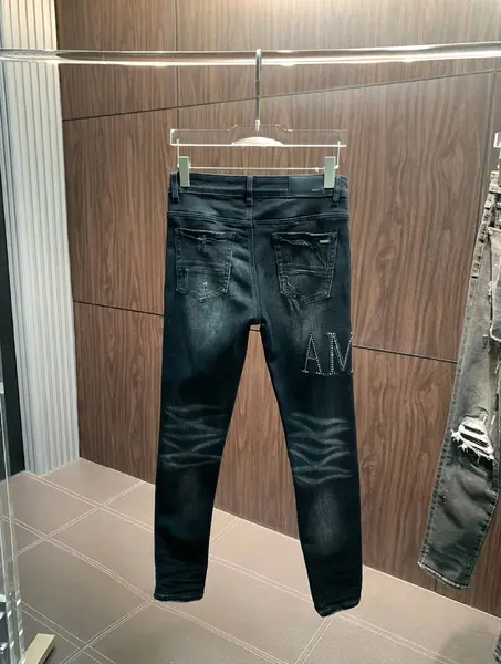 Amiri slim fit petite straight jeans
